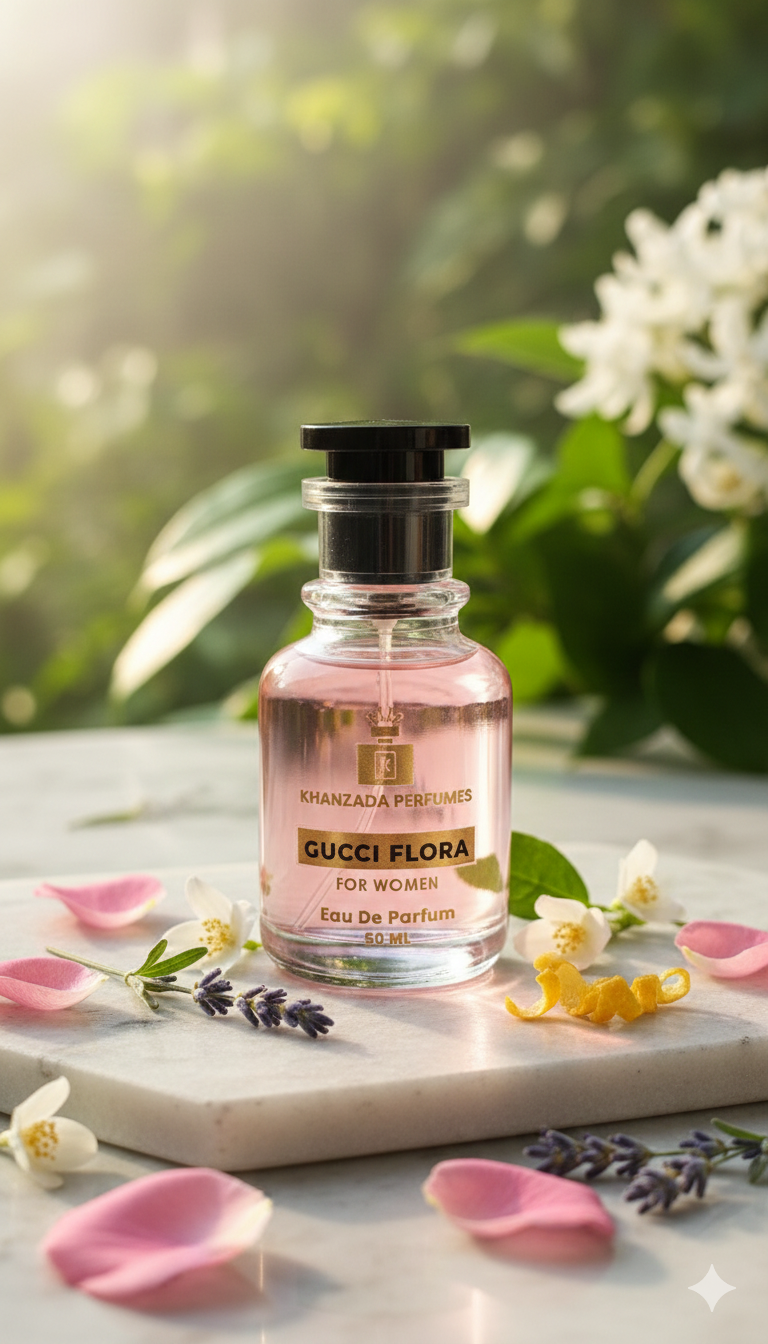 Gucci Flora Perfume for Women 50ml – Long Lasting Eau de Parfum | Khanzada Fragrance
