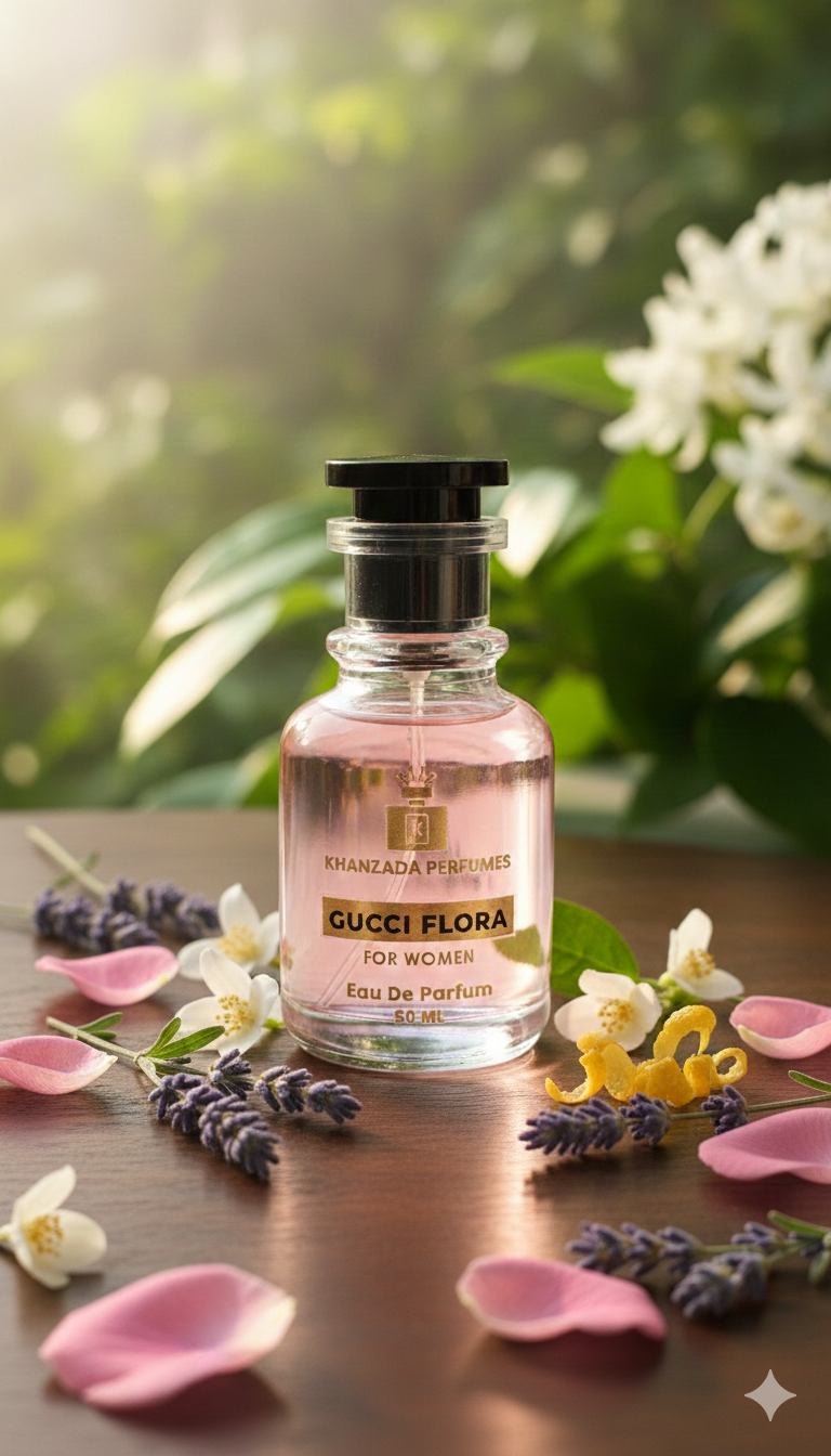 Gucci Flora Perfume for Women 50ml – Long Lasting Eau de Parfum | Khanzada Fragrance