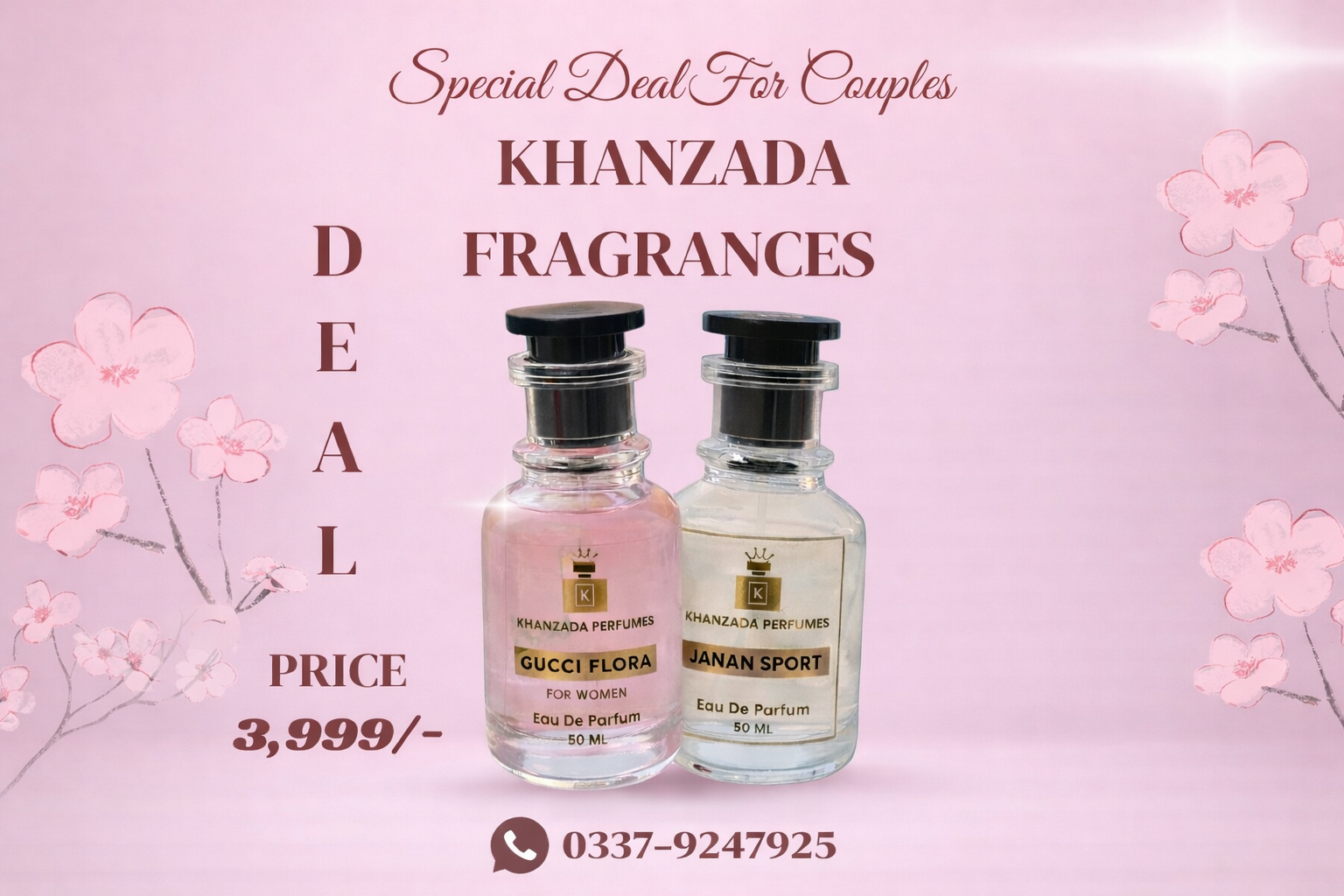 Khanzada Fragrances Couple Deal