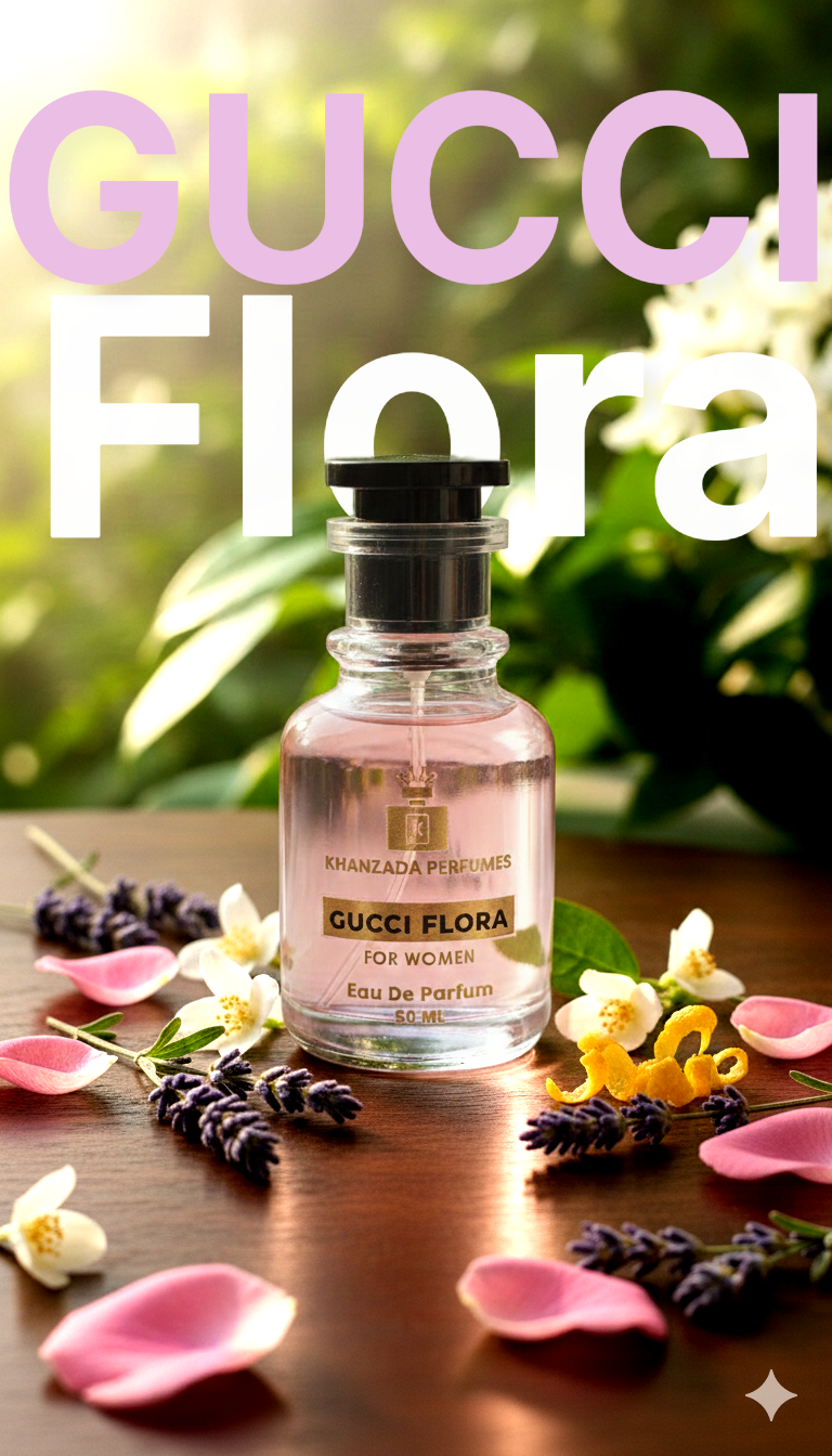 Gucci Flora Perfume for Women 50ml – Long Lasting Eau de Parfum | Khanzada Fragrance